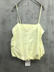 新品 ZARA ザラ 背中開き バルーン キャミソール sizeS/イエロー ■◆ レディース