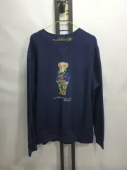 ポロ ラルフローレン クマ スウェットシャツ ネイビー XL