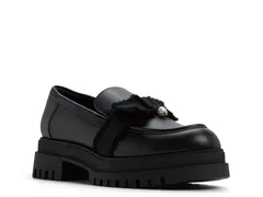 アルド レディース シューズ スリッポン・ローファー プラットフォーム Aldo Theatric Platform Loafer Black ブラックのサムネイル