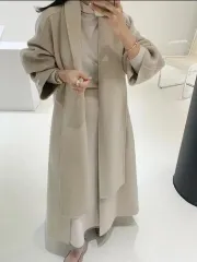 アラウンドユルマフラーコート ハンドメイドコート