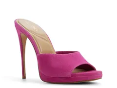 アルド レディース シューズ サンダル プラットフォーム Aldo Rivieraa Platform Sandal Dark Pink Leather ピンク