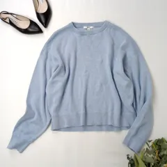 UNIQLO:C ユニクロ シー スムースコットンクルーネックセーター プルオーバー(93K＋2469)26H