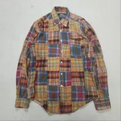 Pherrow's(フェローズ) パッチワーク シャツ M