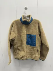 00s パタゴニア レトロ-X ベージュ/ブルー コロンビア