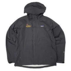 パタゴニア PATAGONIA 00s 2000年製 トレントシェルジャケット F0 ロゴ刺繍 アウトドア マウンテンパーカー USA ヴィンテージ 古着 メンズ コート ジャケット ブラック 黒 L【中古】