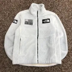 S ザノースフェイス 50周年 연하늘 フリース ジップアップ フリース ジャケット