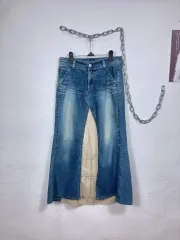 ヴィンテージ デニム ロング丈スカート