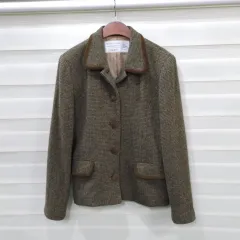 Mademoiselle NON NON ツイードジャケット-ウィメンズ M程度