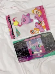 星のカービィ クレームポップアップ 特典 クリア カード 2種