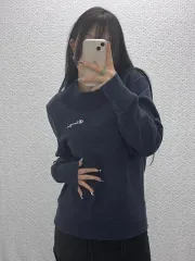 チャンピオン リバースウィーブ 刺繍 ロゴ オーバーサイズ 弱起毛 スウェット M C07627