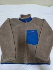 パタゴニア レトロ Teddy Bear ウール モハベ カーキ M サイズ