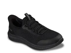 スケッチャーズ メンズ シューズ スニーカー Skechers Hands Free Slipins Work SlipResistant Russom Grilax Work Sneaker Mens Black ブラック