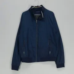 AI 90% ZARA ザラ メンズ105 ブルゾン アウター 春 秋 ネイビー 01371