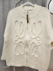 ケーブルニットカーディガン アイボリー