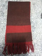 レノマ ヘリンボーン ウールカシミア マフラー