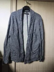 ZARA ザラ ネイビー カーディガン XL サイズ