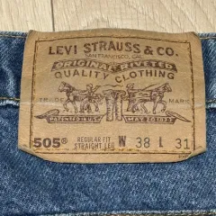 リーバイス 505-5 80s USA オレンジタブ ヴィンテージ デニム ストレートジーンズ