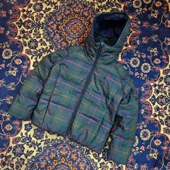 POLO RALPH LAUREN(ポロラルフローレン) シグネチャー タータンチェック ダックダウン フード ダウン