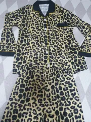 ヒョウ柄 レオパード 長袖 パジャマ セット