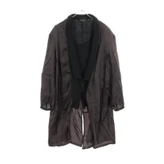 コムデギャルソン COMME des GARCONS インサイドアウト レイヤード ロングジャケット ウール ナイロン コート レディース Used Aのサムネイル
