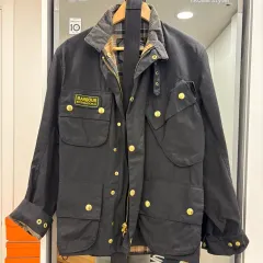 バブアー インターナショナル ブラック ジャケット