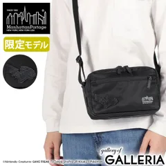 【日本正規品】 マンハッタンポーテージブラックレーベル ショルダーバッグ メンズ レディース 斜めがけ Manhattan Portage BLACK LABEL ポケモン 軽量 A5 MP4039TWLBLPKMN Black