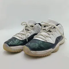 NIKE ナイキ AIR JORDAN 11 RETRO LOW エアジョーダン スニーカー 528895-145 メンズ 28.5cm 白 黒 ホワイト ブラック C-7-2