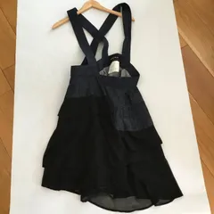 美品 AD2012 tricot COMME des GARCONS トリココムデギャルソン　サロペット　デニム　スカートM