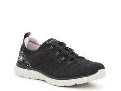 スケッチャーズ レディース シューズ スリッポン・ローファー スニーカー Skechers Virtue Show Runner SlipOn Sneaker Womens BlackPink ブラック