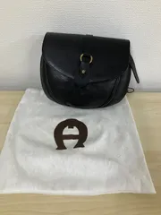 P/アイグナー AIGNER ショルダーバッグ レザー ロゴ ポシェットのサムネイル