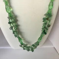 天然石★ビーズ★パールネックレス★ロングネックレス★ハンドメイド★ファッション★デザイン★ネックレス