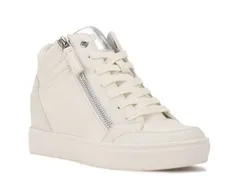 ナインウェスト レディース シューズ スニーカー Nine West Tons Wedge Sneaker Cream クリームのサムネイル