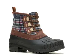カミック レディース シューズ ブーツ・レインブーツ Kamik Sienna WaterResistant Duck Boot Grey Multicolor PlaidBrownBlack ブラッのサムネイル