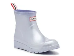 ハンター レディース シューズ ブーツ・レインブーツ HUNTER Original Play Short Waterproof Rain Boot Womens Purple パープル