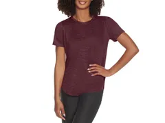 スケッチャーズ レディース トップス Tシャツ Skechers GO DRI SWIFT Womens Tee Burgundy バーガンディのサムネイル