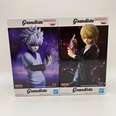 【未開封】 HUNTER×HUNTER キルア クラピカ Grandista グランディスタ フィギュア 2種セット バンプレスト バンダイ ハンターハンター プライズ 景品 まとめ売り E-7-2