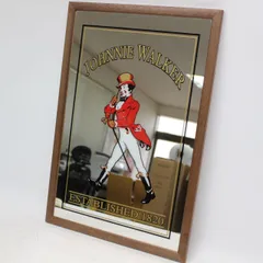 ☆パブミラー☆ ジョニーウォーカー　Johnnie Walker ビンテージ 2026年最新】ジョニーウォーカー パブミラーの人気アイテム - メルカリ