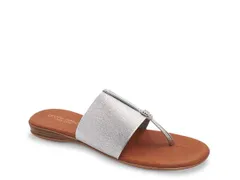 アンドレア アース レディース シューズ サンダル Andre Assous Nice Wedge Sandal Silver Metallic シルバーのサムネイル