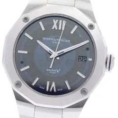 ボーム＆メルシェ Baume & Mercier 65899/M0A10616 リビエラ ボーマティック デイト 自動巻き メンズ 箱・保証書付き_948620のサムネイル