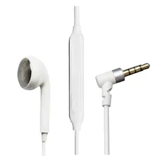 【特価セール】リモコン マイク付き ヘッドセット モノラルヘッドホン 3.5mmジャック ステレオ 片耳 (オープン(白)) 有線 イヤホン