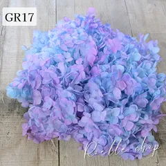 アナベルアジサイ プリザーブドフラワー (アジサイ あじさい 紫陽花) ハンドメイド アレンジ 制作 資材 材料 スワッグ リース ブーケ ハーバリウム レジン ブルーラベンダー (GR17) 20g