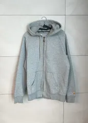 Carhartt カーハート フードジップアップ グレー (M)