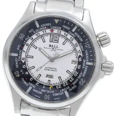 ボール BALL WATCH DG2022A-SAJ-WH エンジニアマスターII ダイバー ワールドタイム デイデイト 自動巻き メンズ 良品 _943246のサムネイル