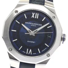 ボーム＆メルシェ Baume & Mercier M0A10714 リビエラ ボーマティック デイト 自動巻き メンズ 美品 箱・保証書付き_949070のサムネイル