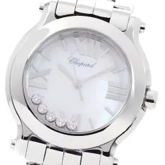 ショパール Chopard 8509 ハッピースポーツ 5Pダイヤ クォーツ レディース _944864のサムネイル