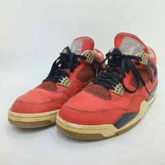 NIKE ナイキ Air Jordan 4 Retro Toro Bravo エアジョーダン スニーカー 308497-603 メンズ 29cm 赤 レッド C-7-5