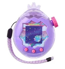 2026 新登場 たまごっちパラダイス カバー 透明 ケース For Tamagotchi Paradise 保護ケース 王冠のデコキャップ 耐衝撃 キズ防止 防塵 量 フィット設計 ストラップ付き クリアケース 携帯ゲーム機用 保護カバー (ライトパーkoe