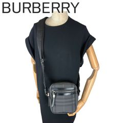 718✨極美品✨バーバリー ショルダーバッグ レザー ノバチェック