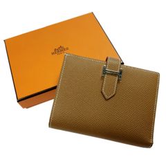✨美品 ボタン新品 エルメス ベアン ミニ 財布 - メルカリ