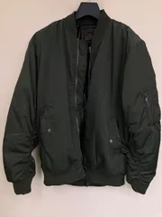 MA-1 フライトジャケット オリーブ 4L ワークマン
